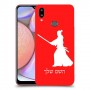 סמוראי כיסוי מגן קשיח בעיצוב אישי עם השם שלך ל Samsung Galaxy A10s יחידה אחת סקרין מובייל