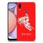 אופנוע שלג כיסוי מגן קשיח בעיצוב אישי עם השם שלך ל Samsung Galaxy A10s יחידה אחת סקרין מובייל