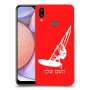 גלישת מפרש כיסוי מגן קשיח בעיצוב אישי עם השם שלך ל Samsung Galaxy A10s יחידה אחת סקרין מובייל