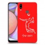 שחקן כדורעף כיסוי מגן קשיח בעיצוב אישי עם השם שלך ל Samsung Galaxy A10s יחידה אחת סקרין מובייל