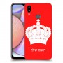 כתר מלכותי כיסוי מגן קשיח בעיצוב אישי עם השם שלך ל Samsung Galaxy A10s יחידה אחת סקרין מובייל