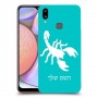 עקרב כיסוי מגן קשיח בעיצוב אישי עם השם שלך ל Samsung Galaxy A10s יחידה אחת סקרין מובייל