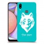 זאב כיסוי מגן קשיח בעיצוב אישי עם השם שלך ל Samsung Galaxy A10s יחידה אחת סקרין מובייל