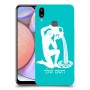 דלי כיסוי מגן קשיח בעיצוב אישי עם השם שלך ל Samsung Galaxy A10s יחידה אחת סקרין מובייל