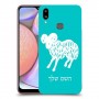 טלה כיסוי מגן קשיח בעיצוב אישי עם השם שלך ל Samsung Galaxy A10s יחידה אחת סקרין מובייל