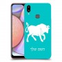 שור כיסוי מגן קשיח בעיצוב אישי עם השם שלך ל Samsung Galaxy A10s יחידה אחת סקרין מובייל
