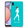 ג'וגלין - אישה כיסוי מגן קשיח בעיצוב אישי עם השם שלך ל Samsung Galaxy A10s יחידה אחת סקרין מובייל