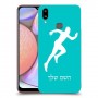 רץ כיסוי מגן קשיח בעיצוב אישי עם השם שלך ל Samsung Galaxy A10s יחידה אחת סקרין מובייל