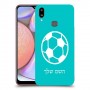כדורגל - כדור כיסוי מגן קשיח בעיצוב אישי עם השם שלך ל Samsung Galaxy A10s יחידה אחת סקרין מובייל