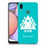 טריאתלון כיסוי מגן קשיח בעיצוב אישי עם השם שלך ל Samsung Galaxy A10s יחידה אחת סקרין מובייל