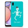 שלד כיסוי מגן קשיח בעיצוב אישי עם השם שלך ל Samsung Galaxy A10s יחידה אחת סקרין מובייל