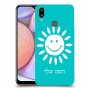 שמש כיסוי מגן קשיח בעיצוב אישי עם השם שלך ל Samsung Galaxy A10s יחידה אחת סקרין מובייל