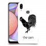 תרנגול כיסוי מגן קשיח בעיצוב אישי עם השם שלך ל Samsung Galaxy A10s יחידה אחת סקרין מובייל