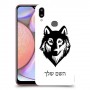 זאב כיסוי מגן קשיח בעיצוב אישי עם השם שלך ל Samsung Galaxy A10s יחידה אחת סקרין מובייל
