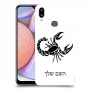 עקרב כיסוי מגן קשיח בעיצוב אישי עם השם שלך ל Samsung Galaxy A10s יחידה אחת סקרין מובייל