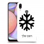 שלג כיסוי מגן קשיח בעיצוב אישי עם השם שלך ל Samsung Galaxy A10s יחידה אחת סקרין מובייל