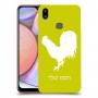 תרנגול כיסוי מגן קשיח בעיצוב אישי עם השם שלך ל Samsung Galaxy A10s יחידה אחת סקרין מובייל