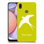 ציפור לבלוע כיסוי מגן קשיח בעיצוב אישי עם השם שלך ל Samsung Galaxy A10s יחידה אחת סקרין מובייל