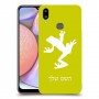 צפרדע טרופית כיסוי מגן קשיח בעיצוב אישי עם השם שלך ל Samsung Galaxy A10s יחידה אחת סקרין מובייל