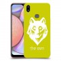 זאב כיסוי מגן קשיח בעיצוב אישי עם השם שלך ל Samsung Galaxy A10s יחידה אחת סקרין מובייל