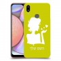 אישה אהבה כיסוי מגן קשיח בעיצוב אישי עם השם שלך ל Samsung Galaxy A10s יחידה אחת סקרין מובייל