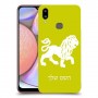 אריה כיסוי מגן קשיח בעיצוב אישי עם השם שלך ל Samsung Galaxy A10s יחידה אחת סקרין מובייל