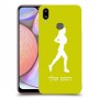 ג'וגלין - אישה כיסוי מגן קשיח בעיצוב אישי עם השם שלך ל Samsung Galaxy A10s יחידה אחת סקרין מובייל