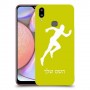 רץ כיסוי מגן קשיח בעיצוב אישי עם השם שלך ל Samsung Galaxy A10s יחידה אחת סקרין מובייל