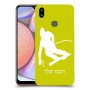 סקִי כיסוי מגן קשיח בעיצוב אישי עם השם שלך ל Samsung Galaxy A10s יחידה אחת סקרין מובייל