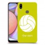 כדורעף - כדור כיסוי מגן קשיח בעיצוב אישי עם השם שלך ל Samsung Galaxy A10s יחידה אחת סקרין מובייל
