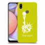פסל החירות כיסוי מגן קשיח בעיצוב אישי עם השם שלך ל Samsung Galaxy A10s יחידה אחת סקרין מובייל