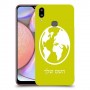 עולם כיסוי מגן קשיח בעיצוב אישי עם השם שלך ל Samsung Galaxy A10s יחידה אחת סקרין מובייל
