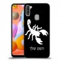 עקרב כיסוי מגן קשיח בעיצוב אישי עם השם שלך ל Samsung Galaxy A11 יחידה אחת סקרין מובייל