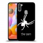 עכביש כיסוי מגן קשיח בעיצוב אישי עם השם שלך ל Samsung Galaxy A11 יחידה אחת סקרין מובייל