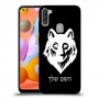זאב כיסוי מגן קשיח בעיצוב אישי עם השם שלך ל Samsung Galaxy A11 יחידה אחת סקרין מובייל