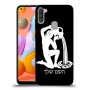 דלי כיסוי מגן קשיח בעיצוב אישי עם השם שלך ל Samsung Galaxy A11 יחידה אחת סקרין מובייל