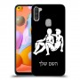 תאומים כיסוי מגן קשיח בעיצוב אישי עם השם שלך ל Samsung Galaxy A11 יחידה אחת סקרין מובייל