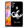 עקרב כיסוי מגן קשיח בעיצוב אישי עם השם שלך ל Samsung Galaxy A11 יחידה אחת סקרין מובייל