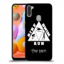 טריאתלון כיסוי מגן קשיח בעיצוב אישי עם השם שלך ל Samsung Galaxy A11 יחידה אחת סקרין מובייל