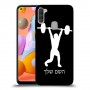 הרמת משקולות כיסוי מגן קשיח בעיצוב אישי עם השם שלך ל Samsung Galaxy A11 יחידה אחת סקרין מובייל