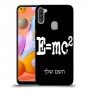 אלברט איינשטיין - נוסחה כיסוי מגן קשיח בעיצוב אישי עם השם שלך ל Samsung Galaxy A11 יחידה אחת סקרין מובייל