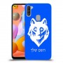 זאב כיסוי מגן קשיח בעיצוב אישי עם השם שלך ל Samsung Galaxy A11 יחידה אחת סקרין מובייל
