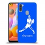 שחקן טניס כיסוי מגן קשיח בעיצוב אישי עם השם שלך ל Samsung Galaxy A11 יחידה אחת סקרין מובייל