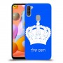 כתר מלכותי כיסוי מגן קשיח בעיצוב אישי עם השם שלך ל Samsung Galaxy A11 יחידה אחת סקרין מובייל
