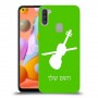 כינור כיסוי מגן קשיח בעיצוב אישי עם השם שלך ל Samsung Galaxy A11 יחידה אחת סקרין מובייל