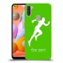 רץ כיסוי מגן קשיח בעיצוב אישי עם השם שלך ל Samsung Galaxy A11 יחידה אחת סקרין מובייל