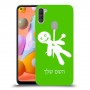 וודו כיסוי מגן קשיח בעיצוב אישי עם השם שלך ל Samsung Galaxy A11 יחידה אחת סקרין מובייל
