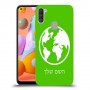 עולם כיסוי מגן קשיח בעיצוב אישי עם השם שלך ל Samsung Galaxy A11 יחידה אחת סקרין מובייל