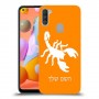 עקרב כיסוי מגן קשיח בעיצוב אישי עם השם שלך ל Samsung Galaxy A11 יחידה אחת סקרין מובייל