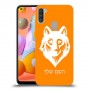 זאב כיסוי מגן קשיח בעיצוב אישי עם השם שלך ל Samsung Galaxy A11 יחידה אחת סקרין מובייל